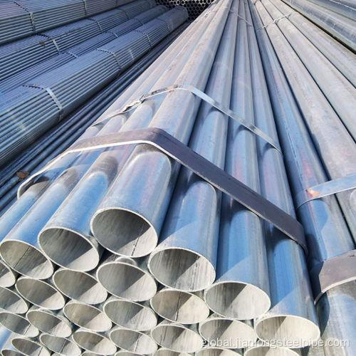 Galvanized Pipe & Fittings Hot Dip Galvanized Round Steel Pipe Factory